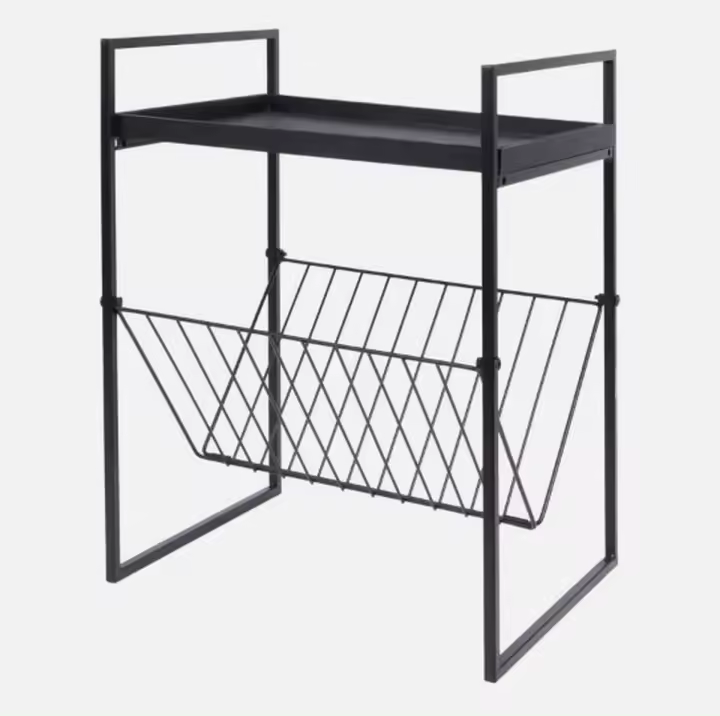ARISE SHOP-Mesa Auxiliar con revistero 50x27x54.5cm - 1