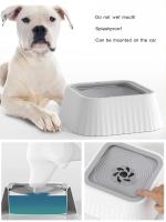 Fuente De Agua Para Mascotas Con Placas Flotantes Anti-salpicaduras Alimentador Lento Para Perros Diseño Sin Desbordamiento Duradero Y Fácil De Limpiar - details 4