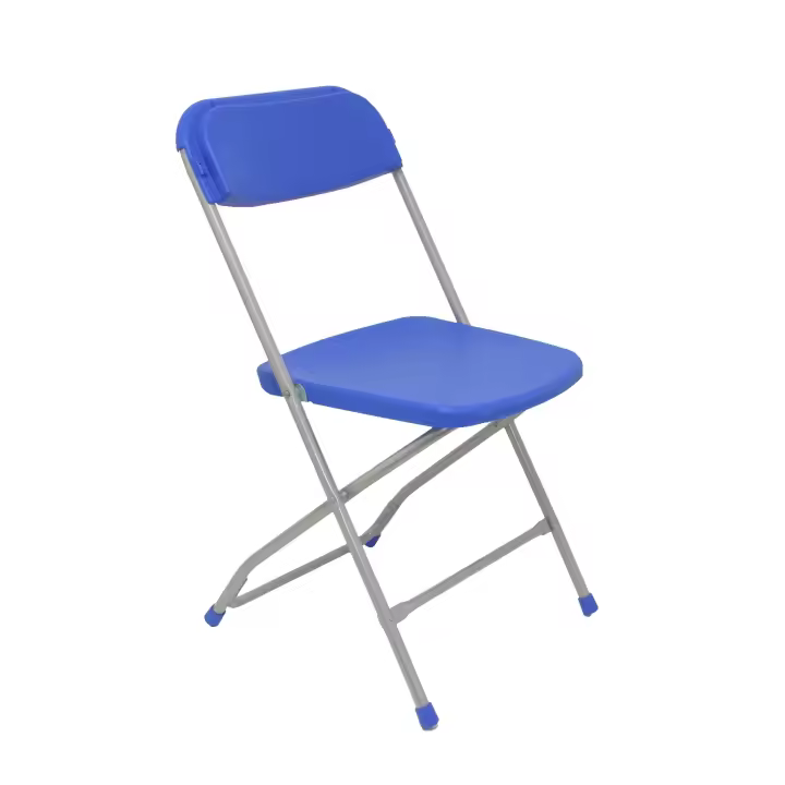 Piqueras Y Crespo - Pack 5 Sillas Plegables Viveros Azul - Ergonómicas y Fáciles de Apilar - 1