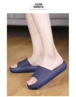 Zapatillas De Plataforma Para Hombre Verano Playa EVA Suave Suela Antideslizante Bajo El Bajo Del Cama Cómodas Para Interiores - details 12