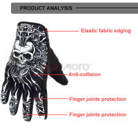 Guantes De Motocicleta Retro De Verano Antideslizantes Y Resistente Al Desgaste Para Motocross Táctiles Anticaída Para Hombre Y Mujer - details 2