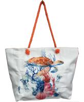 Bolso de Playa TOTE Mujer MEJORADA Estampado Tortuga Marina - details 2