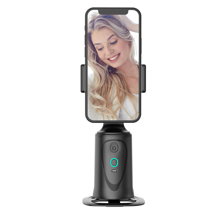 Intellig Ai New Mini Selfie Stick Automatic Tracking Shooting 360 Degree Rotation Intelligent Follow Live Phone Bracket Gimbals