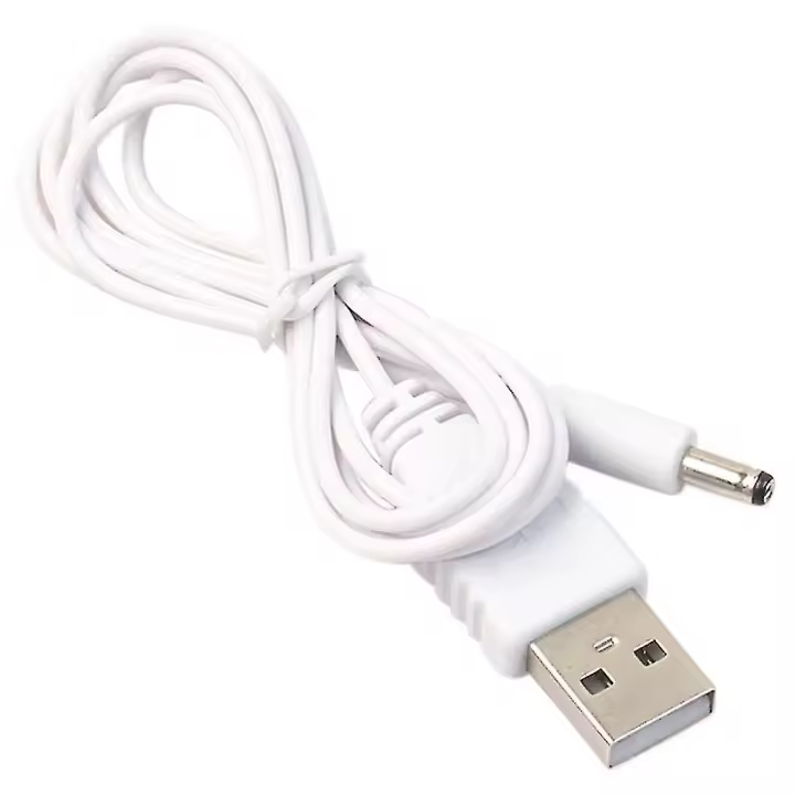 Cable de carga USB para cepillo de limpieza facial Foreo Luna 3 (blanco) - 1