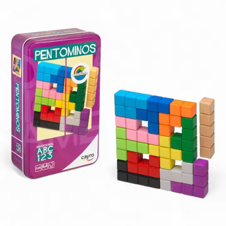 Juego de mesa Cayro - Pentominos: Madera (Caja Metal) Cayro - 1