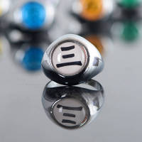 10PCS/set Anillos De Metal Anime Naruto Akatsuki Itachi Accesorios De Cosplay Juguetes Para Niños Figura De Acción Regalo - details 7
