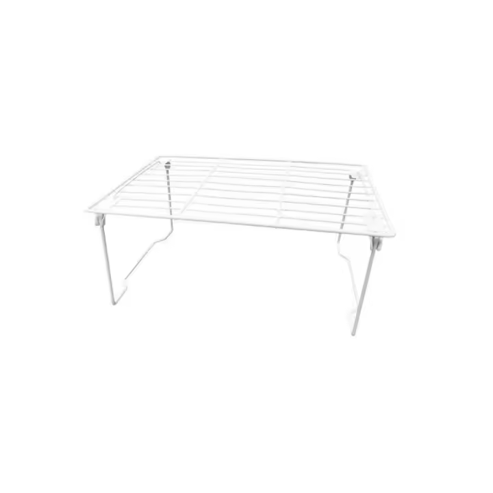 STARLEY-Estantería de metal plegable cocina,Organizador Para Armario De Cocina,soporte de organización plegable ahorra espacio 39.8X19X23cm - 1