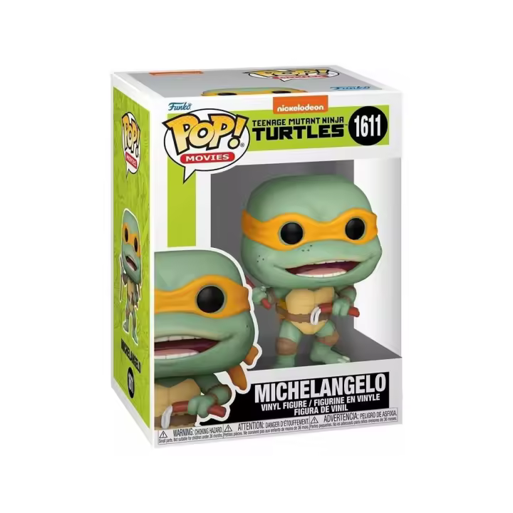 Funko Pop Movies Teenage Mutant Ninja Turtles Figura Michelangelo con Nunchakus 76047 - 1