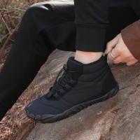 Zapatos De Senderismo Para Hombre Antideslizantes Botas De Nieve De Alta Calidad Algodón Talla Grande 36-47 Para Trekking - details 10