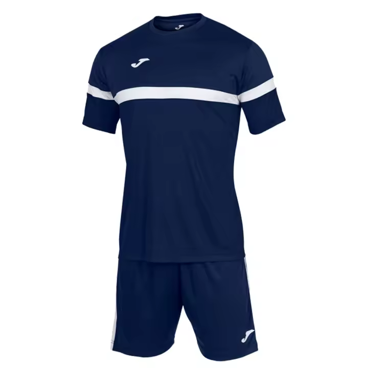 JOMA conjunto para niño camiseta pantalón SET DANUBIO MARINO BLANCO 102857.332 JR  LIGERO FRESCO FACIL LAVADO SECADO RAPIDO - 1