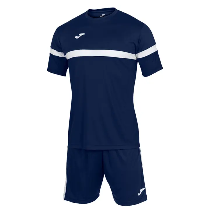 JOMA conjunto para niño camiseta pantalón SET DANUBIO MARINO BLANCO 102857.332 JR  LIGERO FRESCO FACIL LAVADO SECADO RAPIDO - 1
