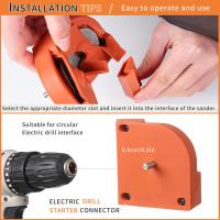 Afilador De Cuchillos Multifuncional Para Broca De Taladro Eléctrico Doble Cara Polimérica Desechable Afinador De Herramientas - details 4