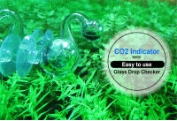 Detector De CO2 Sensor Monitor Para Acuario Tanque De Peces Con Indicador Difusor De Vidrio Verificador De Gota Adecuado Para Tanque Acuático Planchado Prueba De PH - details 0