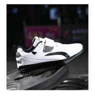Zapatos De Gimnasio Para Hombres Y Mujeres Antideslizantes Y Balanceados Para Levantamiento De Pesas Y Entrenamiento De Fitness Microfibra Y PU Suela De Goma Negro Y Blanco - details 13