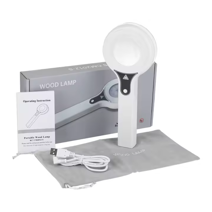 Lámpara de Madera para Análisis de Cuero y Diagnóstico, Detector de Vitiligo - 1