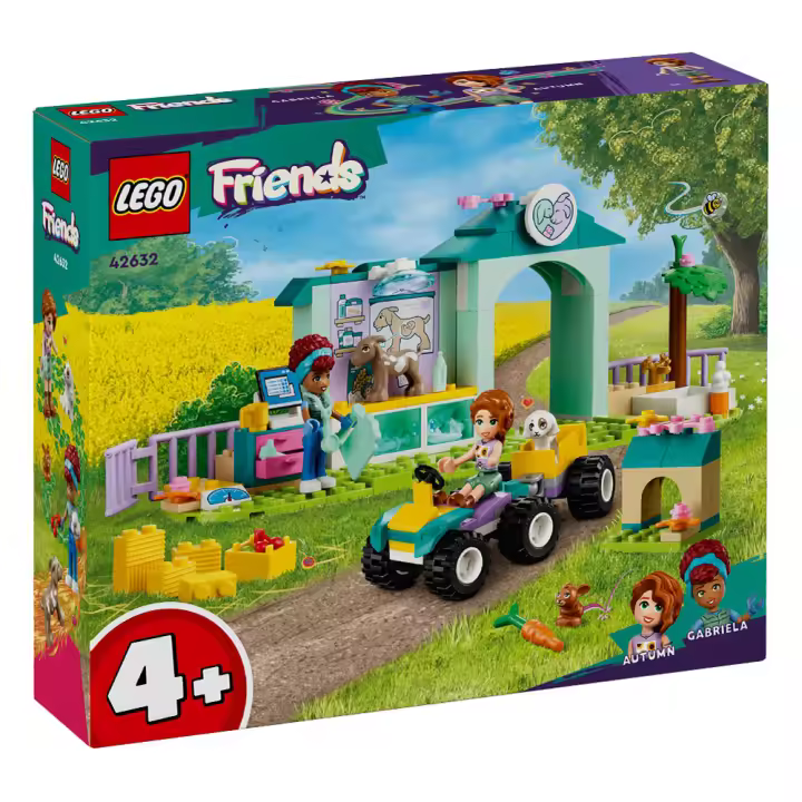LEGO FRIENDS - CLÍNICA VETERINARIA DE ANIMALES DE GRANJA, 42632, TIENDA CON LICENCIA OFICIAL - 1
