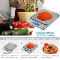 Báscula Digital De Cocina Mini Portátil Acero Inoxidable Precisión Joyería Balanza Electrónica Peso Oro Gramo 0.1/3000g Escalas Electrónicas - details 5