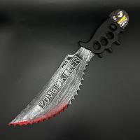 Máscara De Chainsaw De Halloween Con Manchas De Sangre Juguetes De Chainsaw De Plástico Para Juegos De Rol Decoraciones De Fiesta De Halloween - details 7