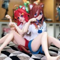 Figura De Acción Anime Quintuplets El Quintessential Nakano Miku 12CM Muñeca De Decoración De Habitación Regalo De Cumpleaños Para Niños Y Adultos - details 0