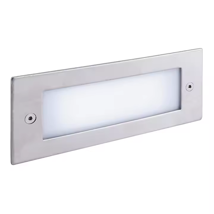 Novolux Lighting - Empotrable de exterior - BARLIA, uso exterior, IP54, LED SMD, AC, 2W, 150lm, CRI80, 3000K, Inox - 1