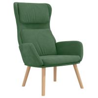 vidaXL Sillón de relax de terciopelo Gris claro, Gris oscuro, Verde oscuro Sillon Dormitorio Sillon Comodos Silla Relax Sillón Sofá - details 9