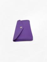 cartera larga de cuero para mujer, billetera ,tarjetera con multitud de espacios para tarjetas, billetes y monedas,Piel auténtica,regalo paramujer,gran capacidad , Ligera y Práctica, Hecho en Italia,Varios Colores - details 1