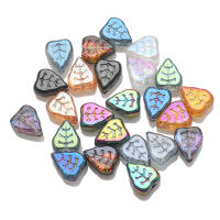 30Pcs/Lot Pendientes De Vidrio Hoja Nueva Con Pétalas De Cristal Forma De Hoja 8x10mm Para Creación De Joyería Accesorios Para Manualidades En Lote - details 3