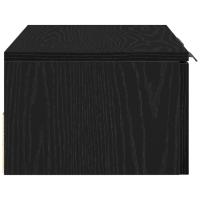 Armario de Pared de Roble Negro vidaXL 68x30x20 cm Hecho de Madera Manufacturada - details 5