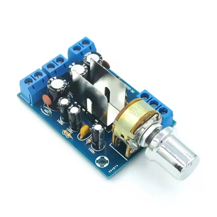 Placa De Amplificador De Audio TEA2025B 2.0 Canales Mini Amplificador Digital Estéreo 3Wx2 Teatro De Sonido Doméstico DC 5-12V AC 5-9V - 1