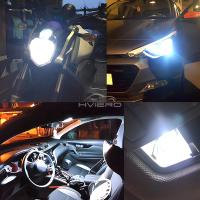 10X Lámparas LED COB Vidrio 6000K Blanco Para Auto Placa De Licencia Domo Lámpara De Lectura DRL Búho Lateral Puerta Luz De Retroiluminación - details 12