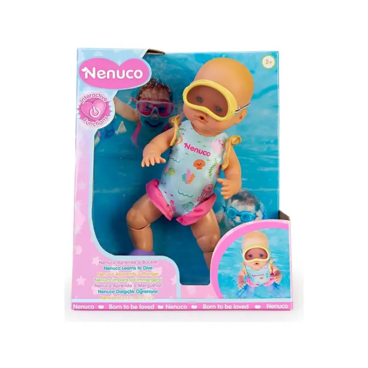 Nenuco Aprende a Bucear Famosa NFN75000 Juguetes FAMOSA - 1
