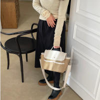 Bolsa Multifuncional Para Carrito De Bebé Con Almacenamiento Y Soporte Para Botella Y Taza Accesorios De Carrito De Mano Con Estilo De Mochila Tamaño Medio Material Sintético - details 4