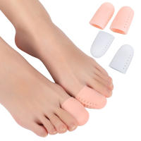2Pcs Cubiertas De Dedos De Silicona Antifricción Transpirables Protege Contra Ampollas Protector De Pie Cuidado Del Pie - details 0