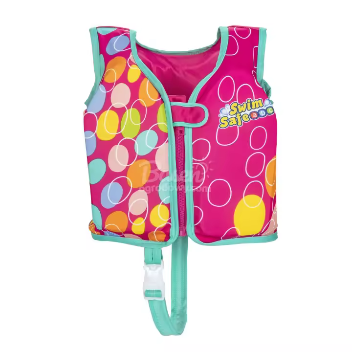 Chaleco de natación infantil rosa S/M Bestway 32176 - 1