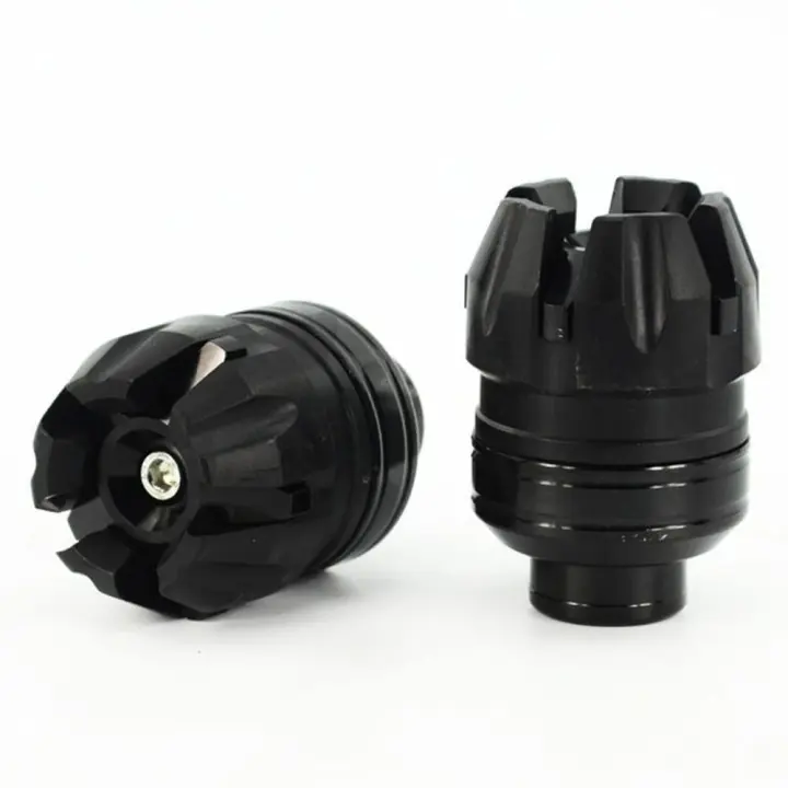 Protector De Caída Para Manillar De Motocicleta 2Pcs Antes Y Trasero Protector De Marco Anti Caída Para Motocross - 1