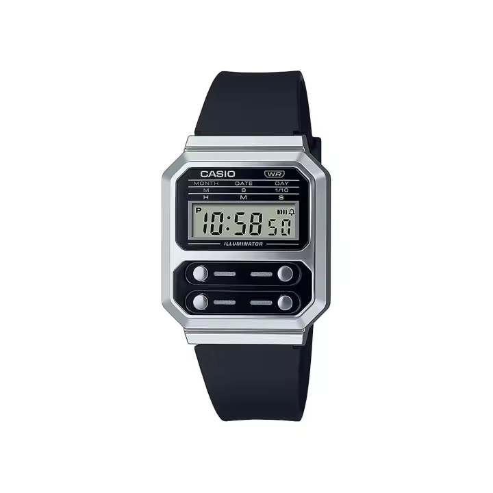 Casio Vintage Reloj A100WEF-1AEF , para Mujer, Hombre, Unisex - 1