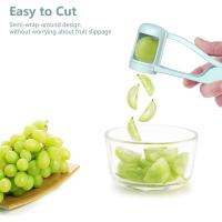 Cortador De Tomates Y Frutas Para Niños Herramienta Para Ensalada De Frutas Eco-amigable Accesorio De Cocina Para Bebés - details 3
