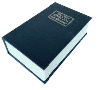 CAJA DE SEGURIDAD CAMUFLADA EN UN LIBRO CON DISCRETA ENCUADERNACIÓN SINI - details 0