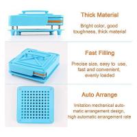 000 -100 Hole ABS Capsule Filling Plate/Capsule Filling Device/Filling Manual Capsule Manual Packaging Machine - details 1