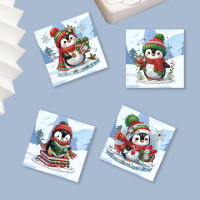 Tarjetas De Cumpleaños Hechas a Mano Con Diamantes 5D Rhinestone Arte De Artesanía Para Festival Y Navidad Pack De 12-4 Pcs - details 11