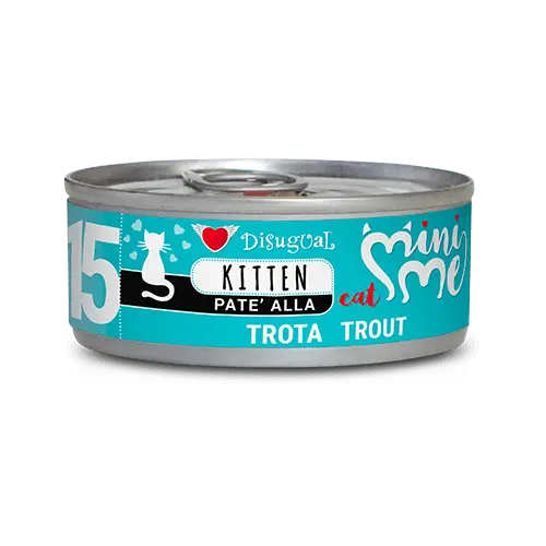 Disugual Mini me 15 para Gatitos - Trucha (85g) - 1