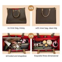 Línea De Inserto De Lana Para Bolso Organizador De Pouch Tote Bag Interno Para LV Onthego Material De Tela Origen China - details 4