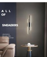 Lámpara De Pared LED Para Interior Estilo Minimalista Moderno Acero Y Acrílico Para Dormitorio Sala De Estar Pasillo Y Escalera Luz Scandinava - details 5