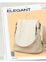Bolsos para Mujer en invierno, American Estilo, Diseño de Nicho de moda, mochila antirobo, Gran capacidad, Bolso de mujer de moda. - details 7