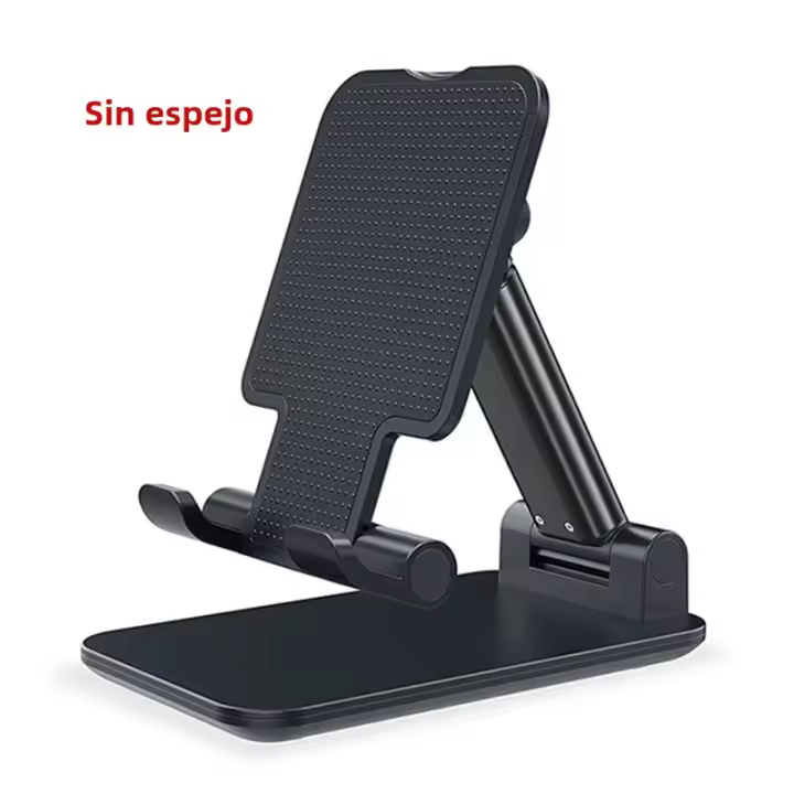 Soporte Ajustable Para Teléfono Móvil Y Tablet De Metal Para Escorio Soporte Plegable Y Extensible Para iPhone iPad Compatible Con Marcas Universales - 1