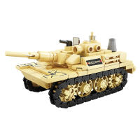 Bloques De Construcción DIY Para Adultos Y Niños Modelo De Tanque King Tiger De La Segunda Guerra Mundial Juguetes Educativos De Soldados Del Ejército Militar - details 4