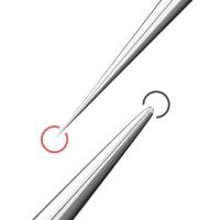 Tijeras De Precisión Para Eliminación De Acné Y Quistes Ultrafinas Número 5 Herramienta De Cuidado Facial De Acero Inoxidable Para Retirar Blackheads - details 5