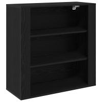 Armario de Pared vidaXL Negro Roble 80x33x80 cm Madera Elaborada - details 1