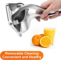 Exprimidor de frutas manual de acero inoxidable Heavy Duty aleación limón prensa exprimidor Premium calidad naranja simple extractor herramienta Mano metal máquina doméstica - details 4