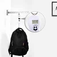 Gancho De Ropa De Acero Inoxidable Plegable Con 8/10 Agujeros Percha De Secado De Ropa Multifuncional Ahorrador De Espacio - details 4